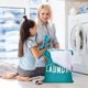 thumbnail image 4 of 2 Pcs Large Travel Laundry Bag Washable Waterproof Wet Dry Bag Dirty Clothes Bag Swimsuit Workout Bag for Gym Clothes Laundry Wet Clothes Swimming Pool Yoga College Dorm (Black+Grey), 4 of 5
