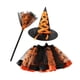 thumbnail image 1 of Disfraz de Halloween para niñas Yinane tutú de tul naranja, 1 of 8
