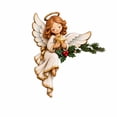 thumbnail image 2 of Angel Door Corner Hanging Decoration Christmas Resin Figurine for Door Frame Wall Display, 2 of 6