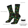 thumbnail image 4 of Gukieu St. Patrick's Day8 Print Contrast Color Mid-calf Socks, Sweat-wicking Athletic Socks, Unisex Clothing Accessories, 4 of 6