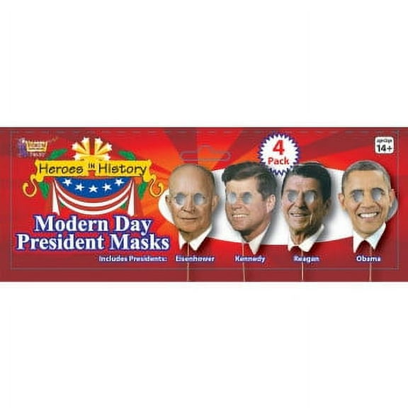 PRESIDENT ON STICK MASKS