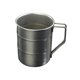 thumbnail image 4 of Taza de acero inoxidable para acampar, taza para beber, agarre cómodo, accesorios de fotografía para el hogar 500ml Plata, 4 of 9