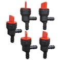 thumbnail image 4 of Tebru 5PCS 90° Gas Fuel Shut Cut Off Valves 1/4 Inline For ATV Go Kart Mower Bike RH, 4 of 8
