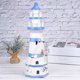thumbnail image 4 of Wood Building Ornament Lighthouse Building for Ocean Decoration, 4 of 4