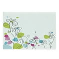 thumbnail image 1 of Floral Cutting Board, Chamomiles Daisy Flowers Spring Florets Blossoms Buds Leaves Nature Summer Design, Decorative Tempered Glass Cutting and Serving Board, Large Size, Multicolor, by Ambesonne, 1 of 1