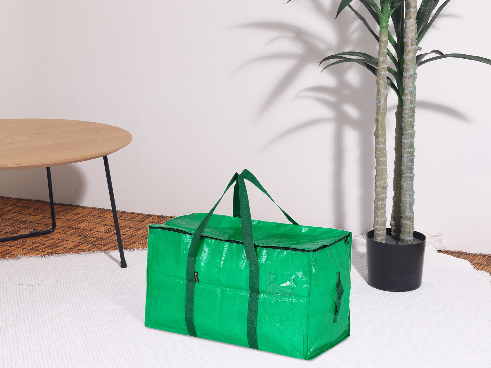 Unique Bargains 1 Pack Clothes Storage Bags Moving Bags Green 27*14*15in
