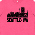 thumbnail image 4 of Inktastic Seattle Skyline Grunge Youth T-Shirt, 4 of 5
