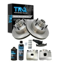 TRQ Front Brake Pad & Rotor Kit BKA45209 Fits Select 1994-2001 Ford E-150 Econoline , 1994-2001 Ford E-150 Econoline Club Wagon , 1994-1996 Ford F-150