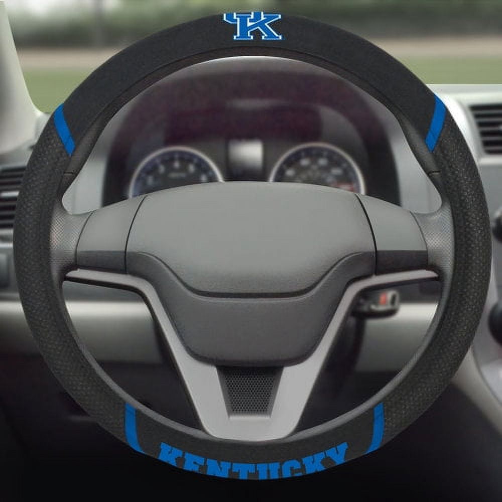 Fanmats 14816 Kentucky Wildcats Embroidered Steering Wheel Cover