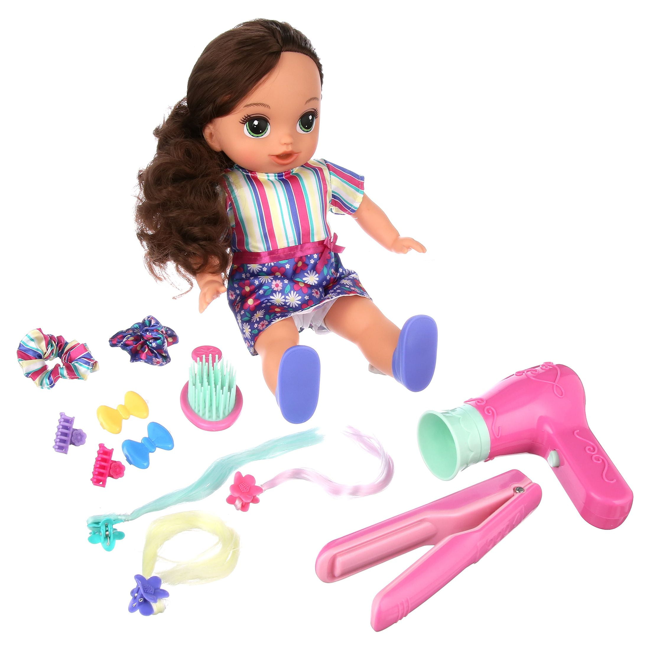 My Sweet Love Style and Play Doll Toy Set, 13 Pieces