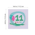 thumbnail image 2 of 1 Set Baby Monthly Milestone Stickers Animals Month Sticker for Boy and Girl, 2 of 7