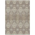 thumbnail image 2 of Addison Rugs Chantille Indoor/Outdoor Traditional Global Mocha Machine Washable Rectangle Rug, 5' x 7'6", 2 of 8