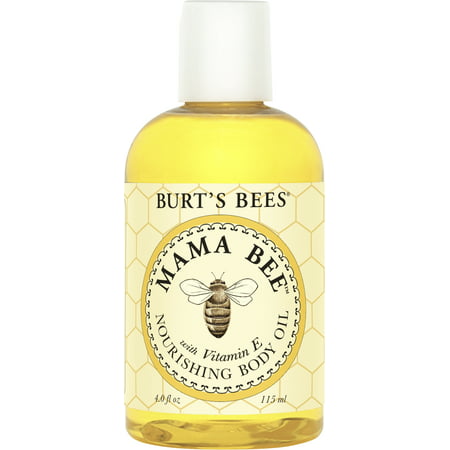 Burt's Bees 100% Natural Mama Bee Nourishing Body Oil, 4 Ounce (Best Natural Body Oils)
