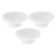 thumbnail image 1 of White Freezer Drain Plug Rubber for Efficient Sealing 3Pcs Pack, 1 of 5