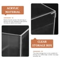 thumbnail image 2 of Houderco Tea Holder Box Transparent Plastic 1Set 3.1X3.1X2.6in, 2 of 6