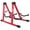Red, variant on Heavy-Duty Double Guitar Stand – Adjustable A-Frame Floor Holder for Acoustic, Electric, Bass, Mandolin & Violin, Non-Slip Rubber Feet, Foldable for Stage/Studio