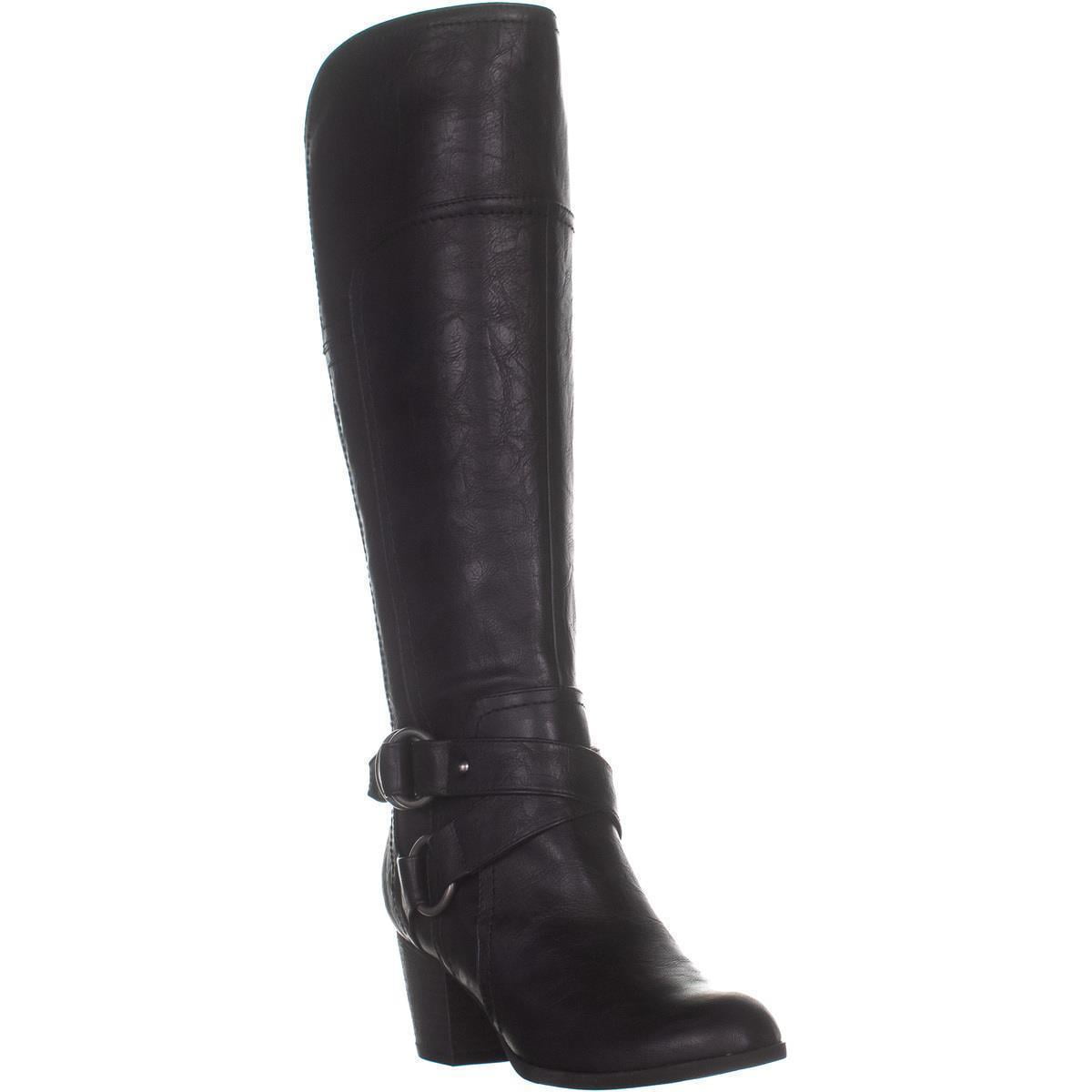 Womens Indigo Rd. Simona Knee-High Boots, Black, 8 US - Walmart.com