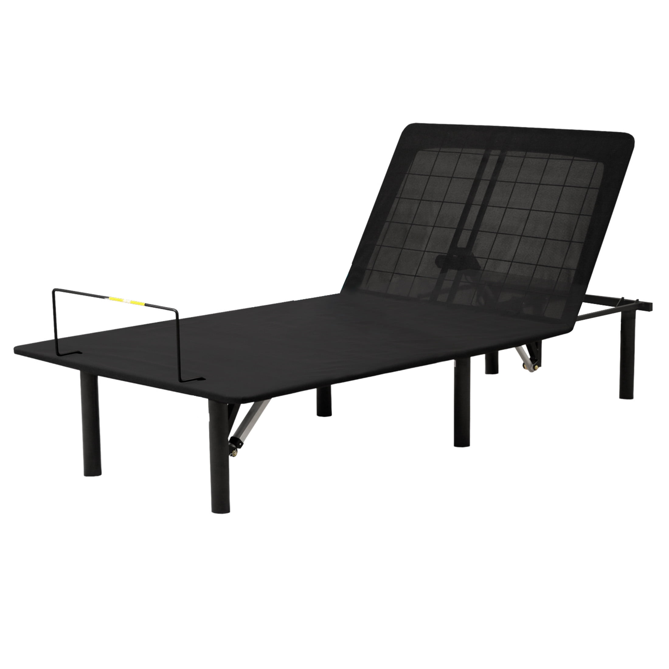 Aukfa Twin XL Adjustable Bed Frame, Electric Bed Base with Head & Foot Incline, Wireless Remote, Quiet Dual OKIN Motor, Black