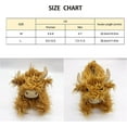 thumbnail image 5 of Pantoufles de Vache Écossaise en Peluche, Pantoufles Intérieures Chaudes et Douces, 5 of 5