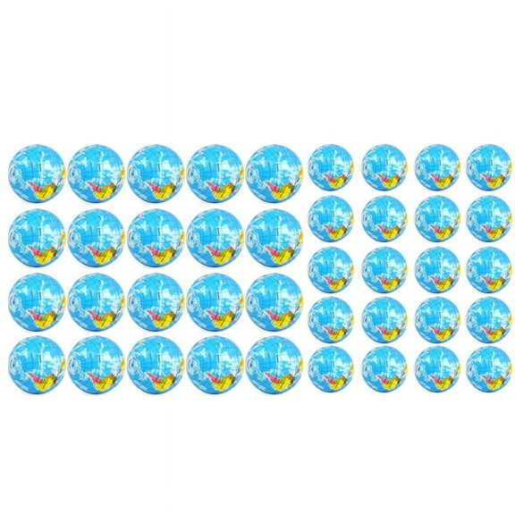 40Pcs Globe Stress Ball World Earth Balls,3 Inch 2.5 Mini Foam Balls for Adults Teens Finger Exercise