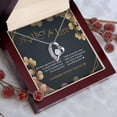 thumbnail image 2 of LOLUIS Gifts for Women, Birthday Mother's Day Wedding Valentine Christmas Jewelry Gifts, Mother In Law Necklace (Mother In Law, Forever Love Necklace), 2 of 7