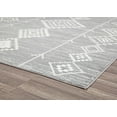 thumbnail image 4 of Soleil BR15F Native Driftwood Tribal Moroccan gray Area Rug, 8'9"x12', 4 of 9