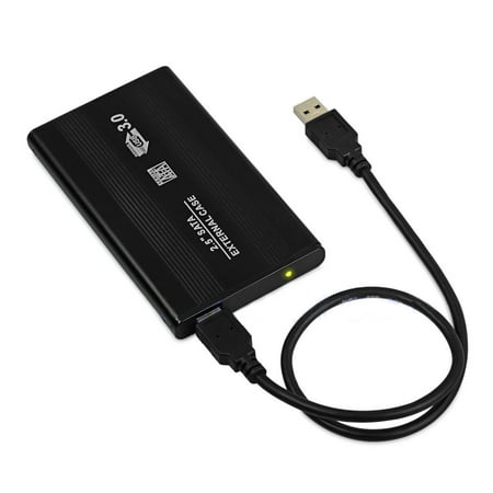 - 2.5 inch SATA USB 3.0 HDD Hard Drive External Enclosure SSD Disk Box Case Caddy