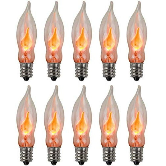 Flickering Candelabra Bulbs
