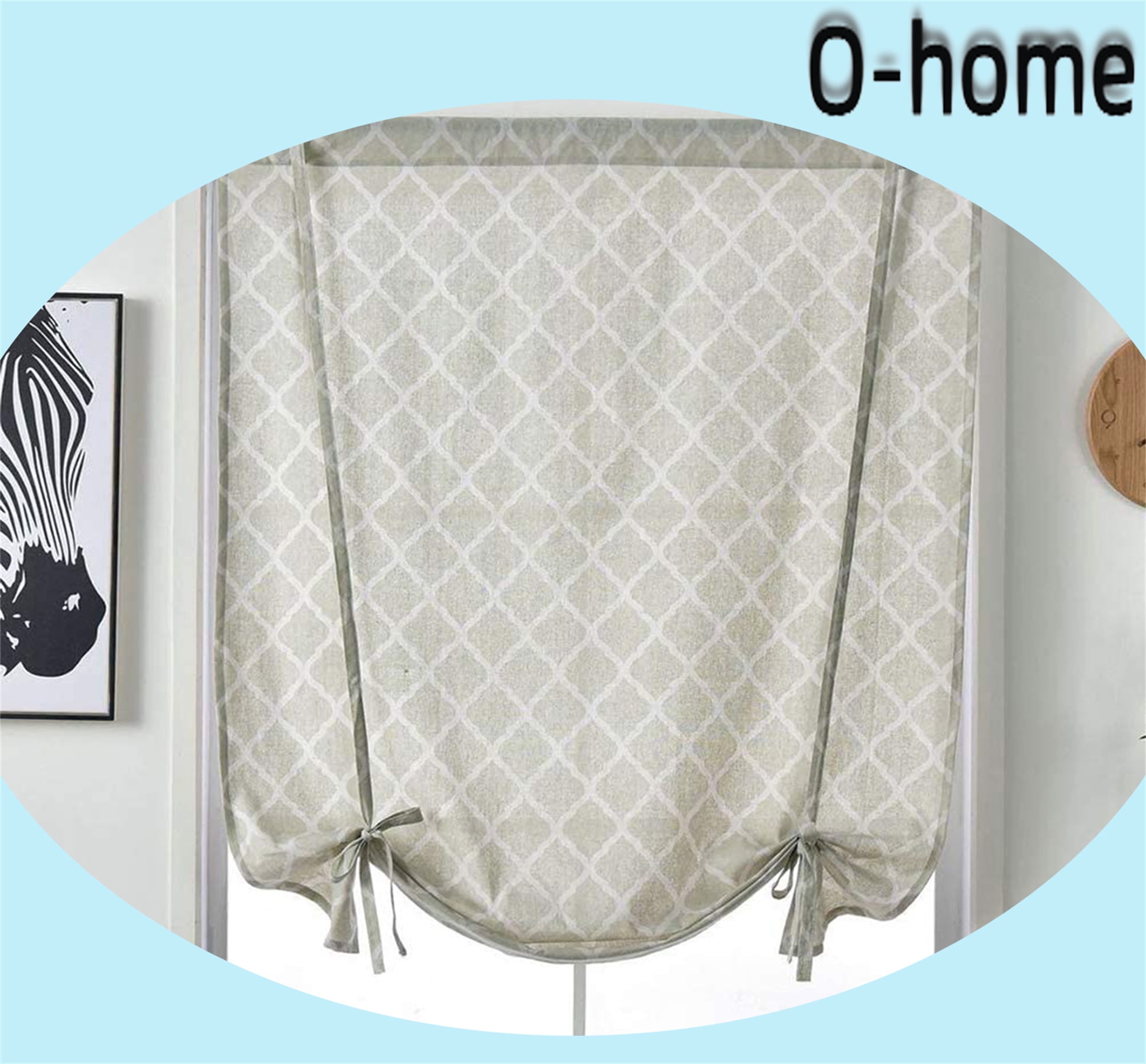 Adjustable Balloon Curtain for Small Window