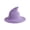 Purple, variant on Miwamany Halloween Wizard Hat Cotton Gauze Knitted Witch Hat Adult Pointed Magician Hat for Halloween Parties Stage Performances Theme Dress Up