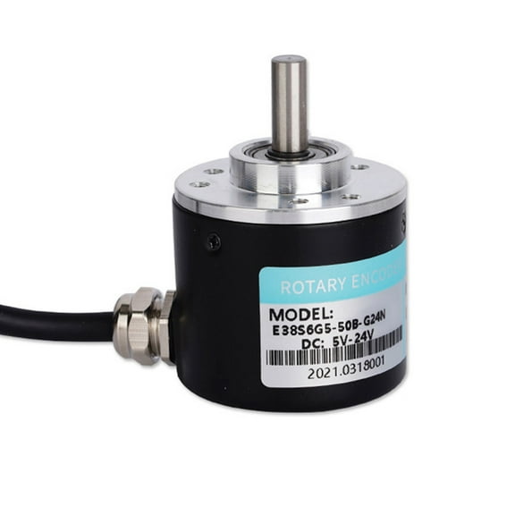 Rotary Encoder 50 Pulses 2Phase Npn Output 5 24V For Robotics Applications
