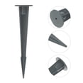 thumbnail image 4 of 4pcs Replacement Ground Stake Spike Metal Ground Stake Spike Light Ground Stakes, 4 of 8