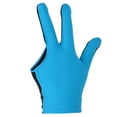 thumbnail image 2 of Cue Unisex Snooker Billiard Cue Glove Pool Left Hand Open Three Finger Gloves, 2 of 7