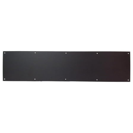 KioJJp 90 Metal Kick Plate, Oil Rubbed Bronze Finish, 34" Width x 6" Height, 3/64" Thick