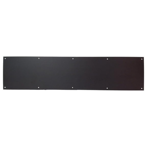 KioJJp 90 Metal Kick Plate, Oil Rubbed Bronze Finish, 34" Width x 6" Height, 3/64" Thick