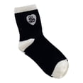 thumbnail image 1 of Calcetines redondos suaves con puntera con bordado floral, 1 of 5