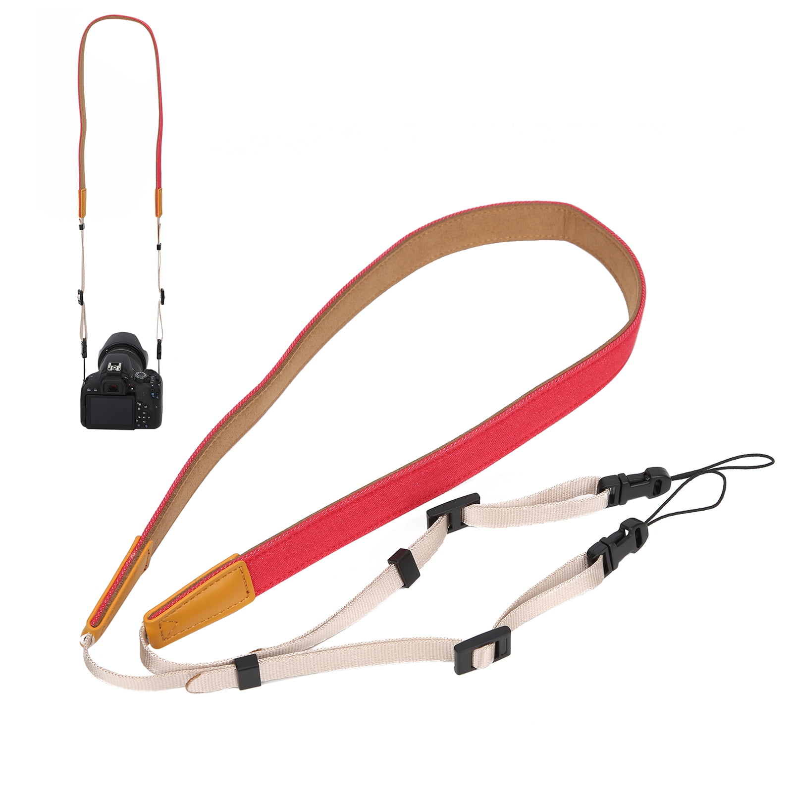 LHCER Mirrorless Camera Strap,Camera Lanyard Shoulder Strap Retro