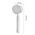 thumbnail image 3 of Snmubt Space Aluminum Super Pressurized Bathroom Faucet Shower Head Water Heater Household Bath Shower Head Four-Point Universal Interface Removable And Easy To Clean (Silver), 3 of 8