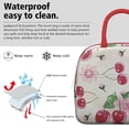 thumbnail image 3 of Lunch Bag Lunch Box for Women Reusable Insulated Lunch Bags,Water-Resistant Cherry Pattern Cooler Lunch Tote Bag, Large Capacity for Work Travel Picnic, 3 of 6