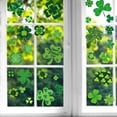 thumbnail image 4 of St. Patrick's Day Window Decorations, Reusable Spring Clover Stickers for Glass Window and Wall, Holiday Home Decor for St. Patty's Day, General Purpose Seasonal Adhesive Decoration, 4 of 6