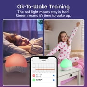 Geeni Rise & Shine - Smart Wi-Fi Kids Training Light | Sleep Timer, RGB Color Nightlight, 25 Natural Sounds, Voice Control | Establish Healthy Sleep Habits for Kids
