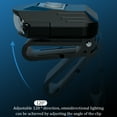 thumbnail image 2 of Toystoory Sombrero Clip lámpara pesca nocturna Camping faro recargable movimientos sacudir mano faro ajustable emergencia tapa luz Iluminación y accesorios Transparente Toystoory HA074327-03, 2 of 6
