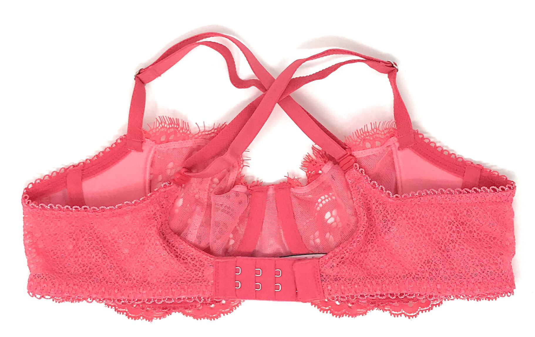 Victoria's Secret Victoria's Secret Wicked Unlined Strawberry Embroidery  Balconette Bra 64.95
