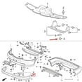 thumbnail image 4 of Set of 200 Splash Shield Tapping Screw Fit for Honda Civic Fit 90114-SE0-000, 4 of 8