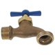 thumbnail image 3 of Brass Faucet Vintage Style Faucet Wall Decorative Faucet Vintage Faucet Outdoor Faucet, 3 of 3