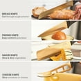 thumbnail image 5 of Thyme & Table 20-Piece Stainless Steel Knife and Cutting Board Set, Black, 5 of 15