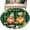 Green Gold DarkGreen, variant on Entryway Rug 2'x3', St. Patrick's Day Small Rug for Kitchen Bathroom Door Mat Indoor Entrance, Green Gnomes Lucky Shamrocks Grey Farm Wooden Non-Slip Area Rugs Floor Mats Carpet Front Door Rugs