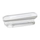 thumbnail image 1 of Organizador de huevos con ruedas para refrigerador, contenedor para ahorrar espacio con ruedas automáticas. White 2 niveles, 1 of 9