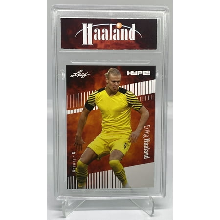 Certified Mint+ Erling Haaland 2022 Leaf HYPE! #94 Just 5000 Made! Terminator! Manchester City Trading Card