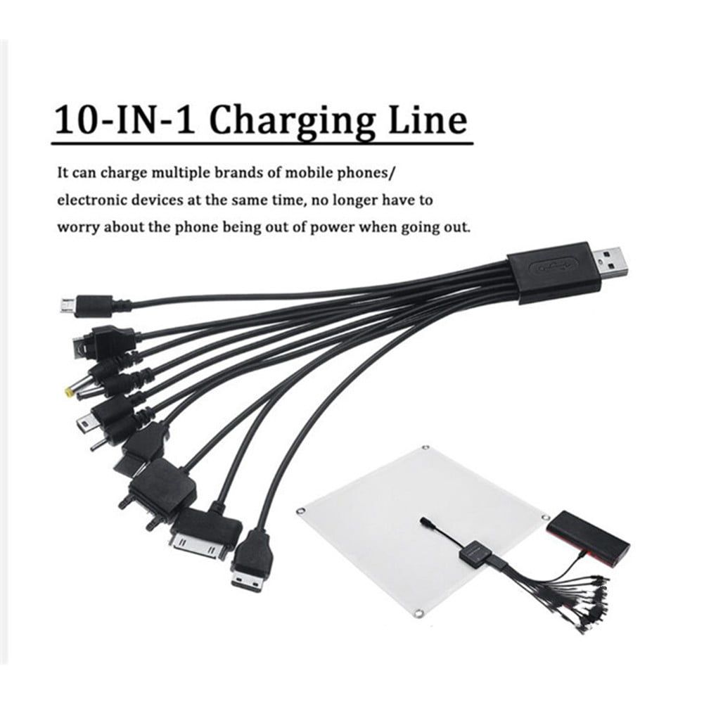 Clearance Sale 20W 18V Flexible Solar Panel 280*285Mm Flexible Solar Panel Dual Usb Output Solar Panel Car And Marine Charger